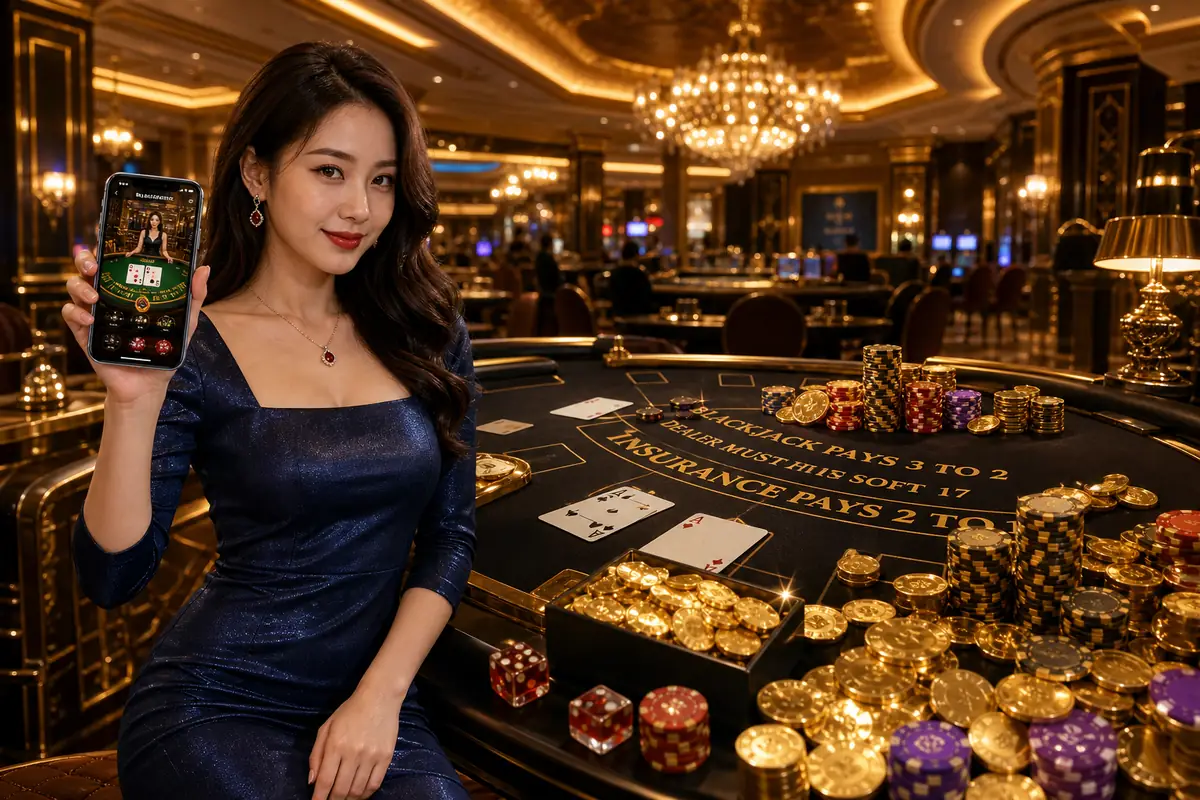 bcb88f Casino meja baccarat dealer langsung